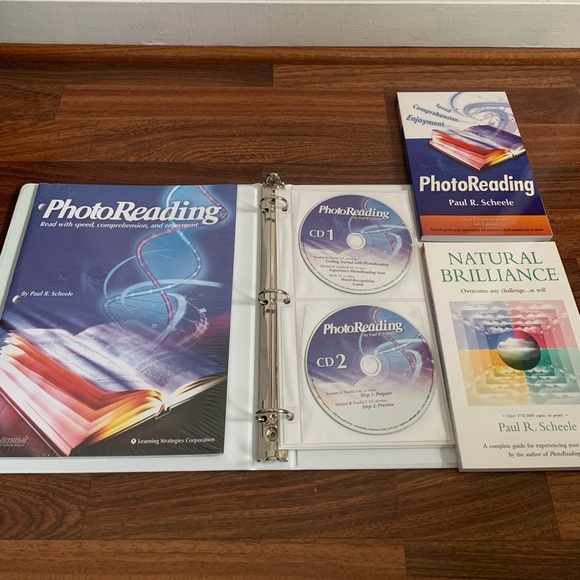 Paul Scheele - PHOTOREADING. 8 CDs, 2 books & Bonus 3-Ring Binder SEALED - Picture 2 of 10